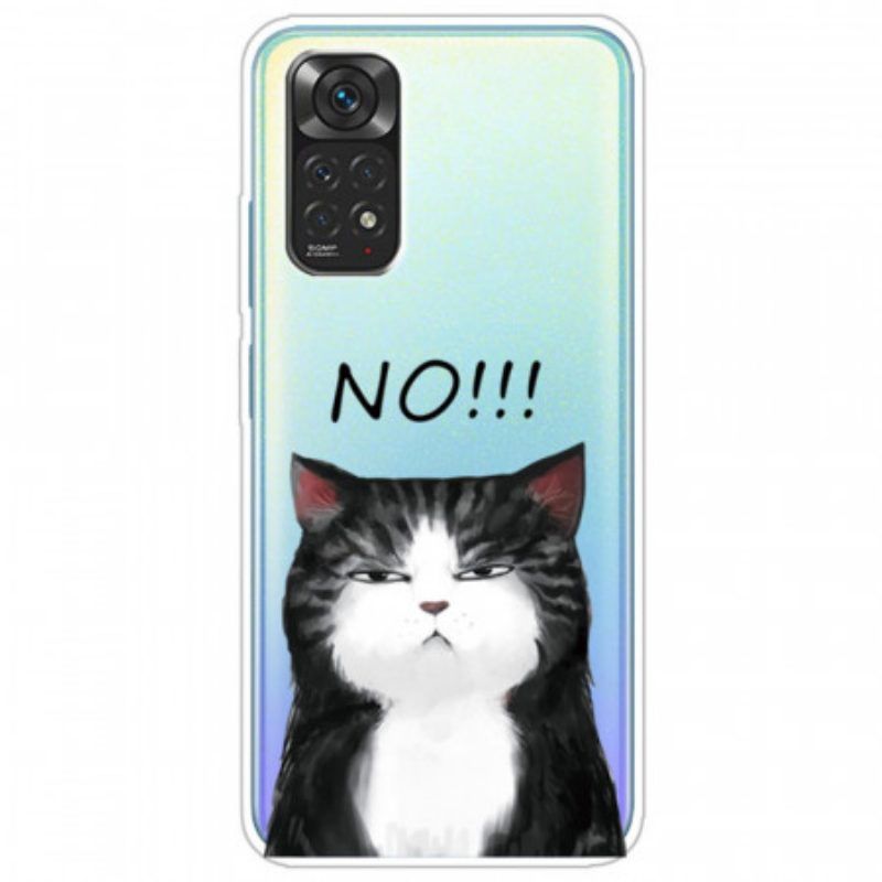 Hülle Für Xiaomi Redmi Note 11 / 11S Die Katze. Die Nein Sagt