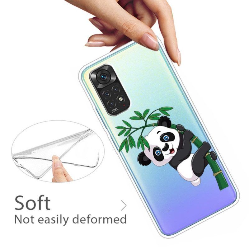 Hülle Für Xiaomi Redmi Note 11 / 11S Panda Auf Bambus