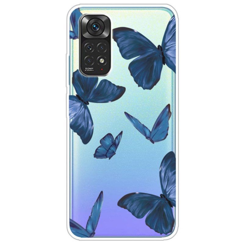 Hülle Für Xiaomi Redmi Note 11 / 11S Wilde Schmetterlinge