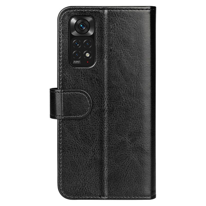 Lederhüllen Für Xiaomi Redmi Note 11 / 11S Klassisches Kunstleder
