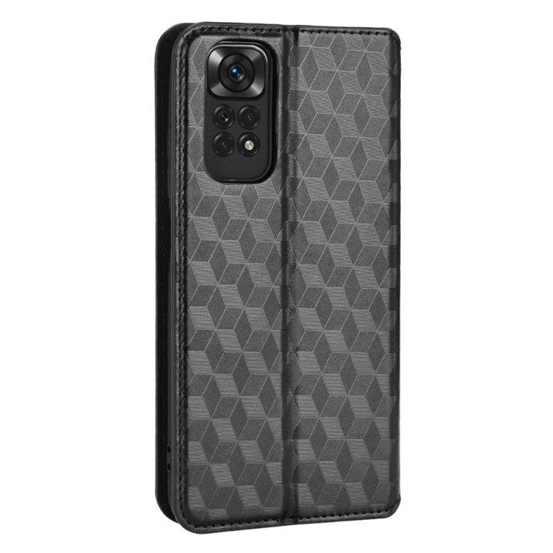 Schutzhülle Für Xiaomi Redmi Note 11 / 11S Flip Case 3d-diamant-ledereffekt