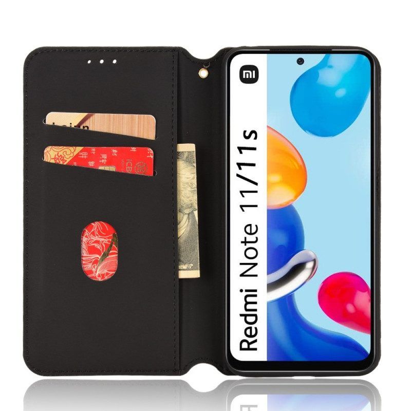 Schutzhülle Für Xiaomi Redmi Note 11 / 11S Flip Case 3d-diamant-ledereffekt
