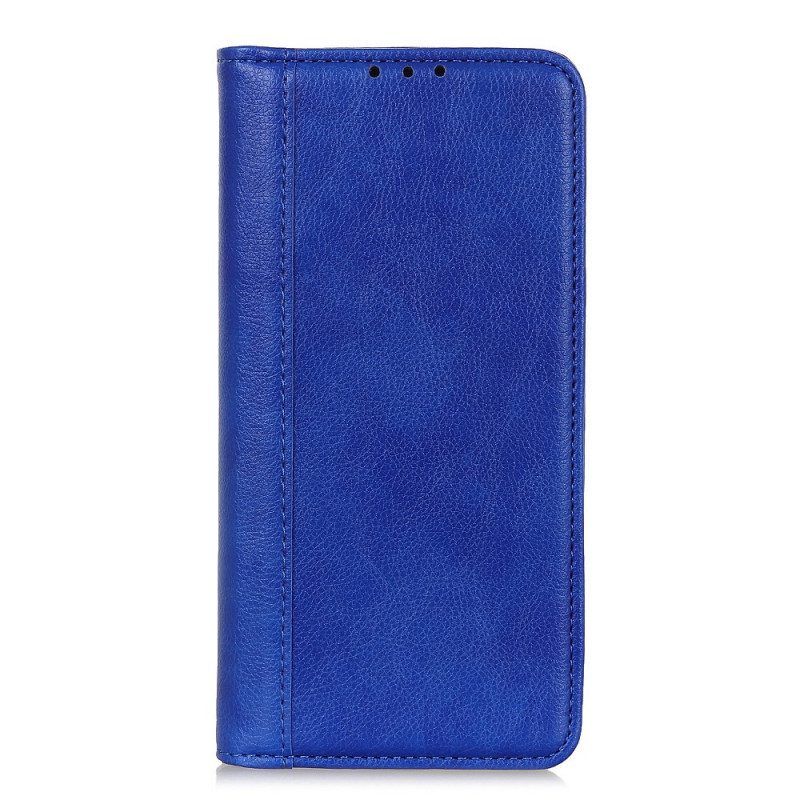 Schutzhülle Für Xiaomi Redmi Note 11 / 11S Flip Case Eleganz Aus Gespaltenem Litschi-leder