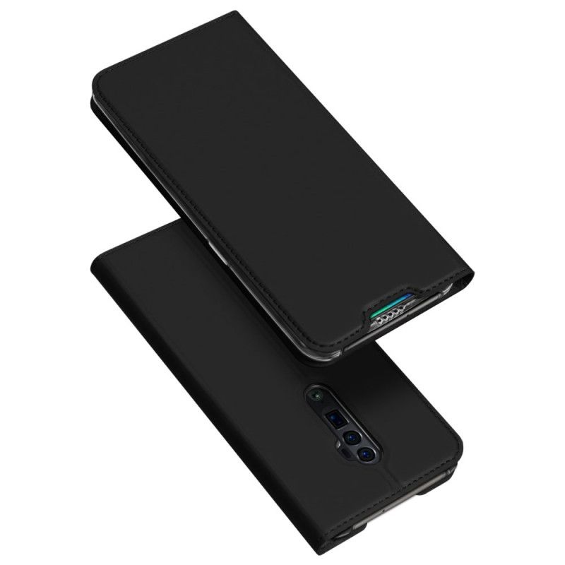 Flip Case Oppo Reno 10x Zoom Dunkelblau Pro-Dux-Ducis-Haut