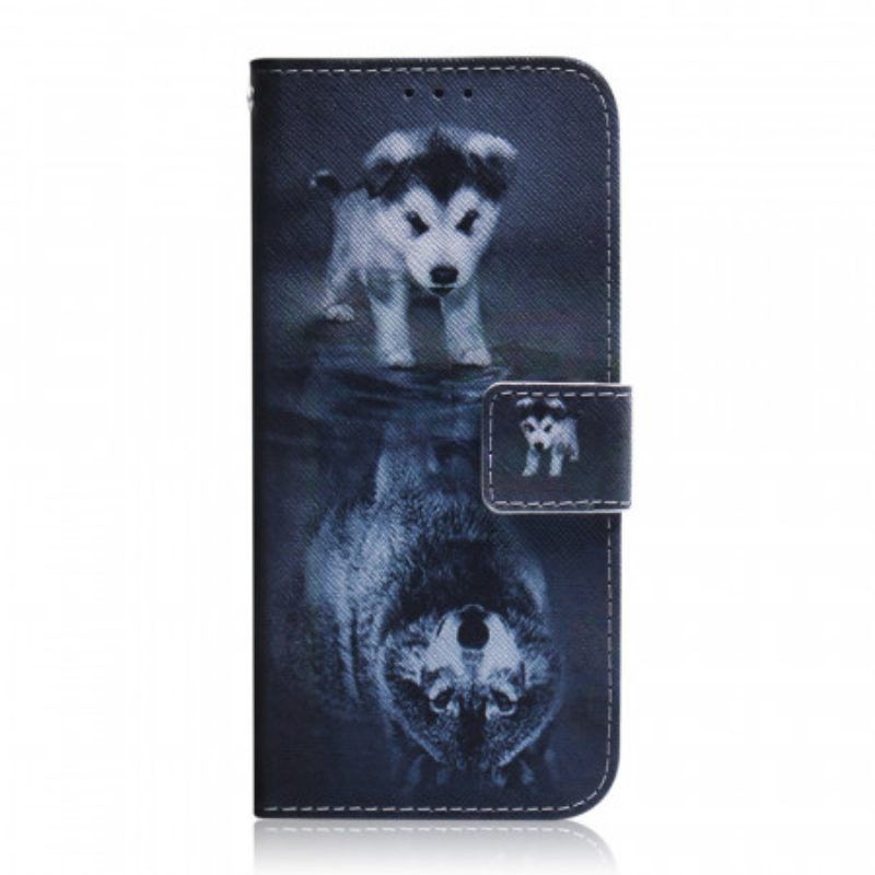 Flip Case Für Samsung Galaxy S22 Plus 5G Ernesto Der Wolf