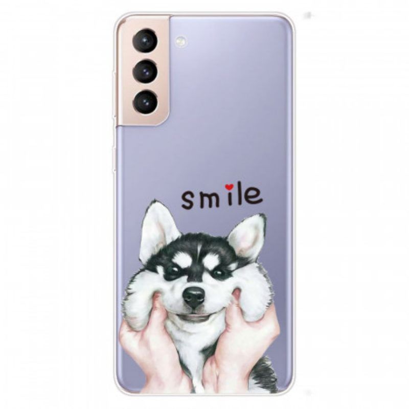 Handyhülle Für Samsung Galaxy S22 Plus 5G Lächle Hund