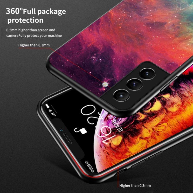 Hülle Für Samsung Galaxy S22 Plus 5G Schönheitsgehärtetes Glas
