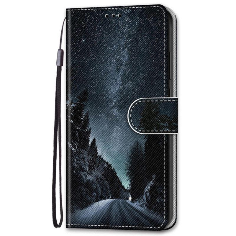 Lederhüllen Für Samsung Galaxy S22 Plus 5G Geheimnisvolle Natur