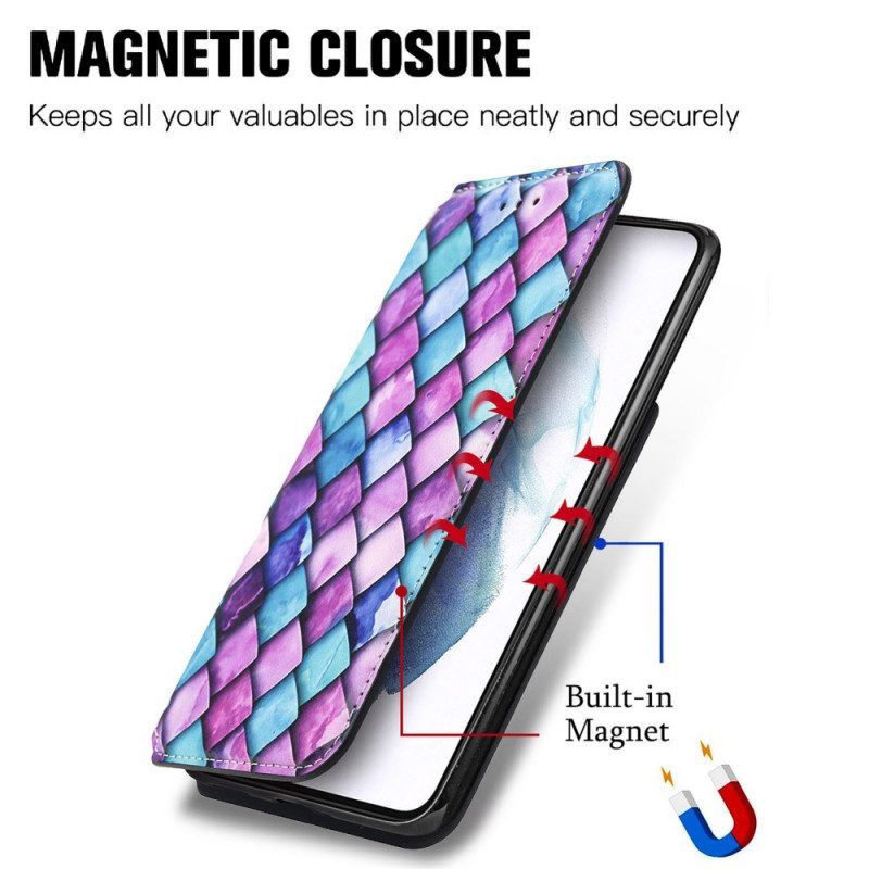Schutzhülle Für Samsung Galaxy S22 Plus 5G Flip Case Caseneo Rfid-design