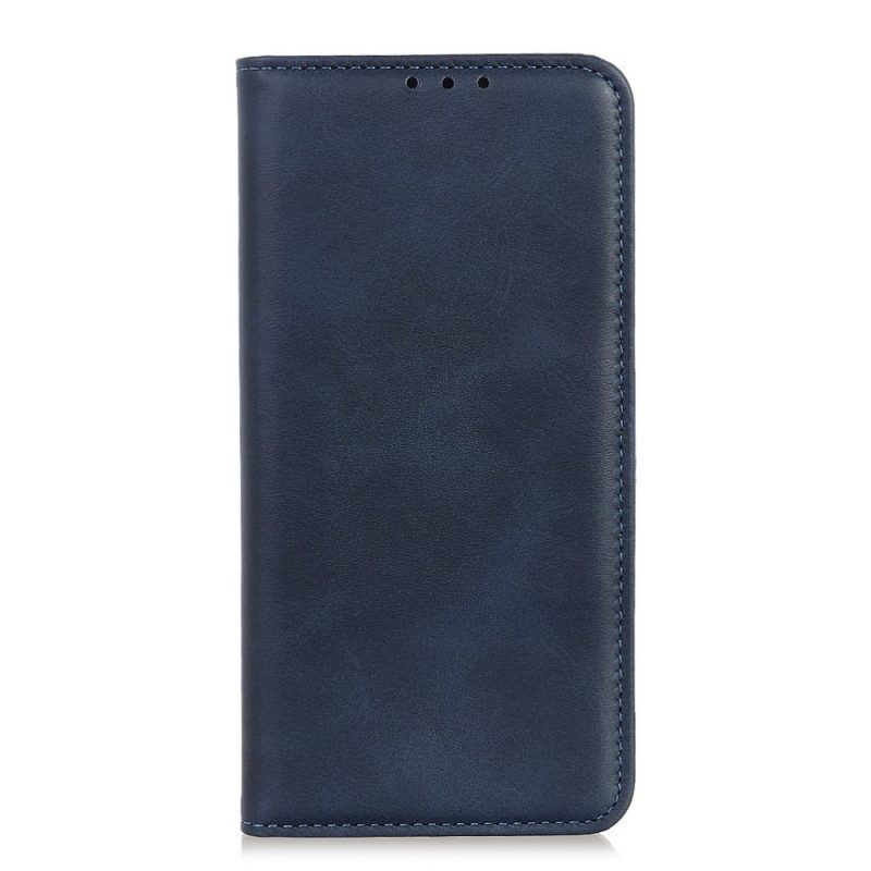 Schutzhülle Für Samsung Galaxy S22 Plus 5G Flip Case Elegantes Spaltleder