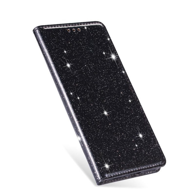 Schutzhülle Für Samsung Galaxy S22 Plus 5G Flip Case Pailletten-stil