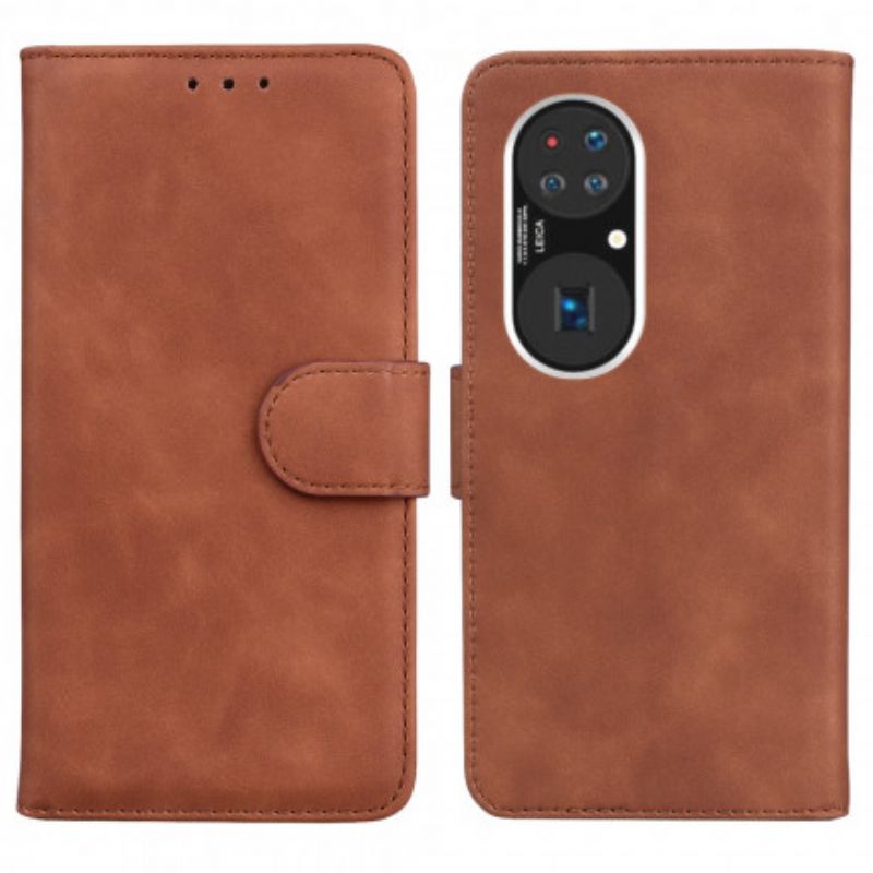 Lederhüllen Für Huawei P50 Pro Stil Leder Vintage Couture