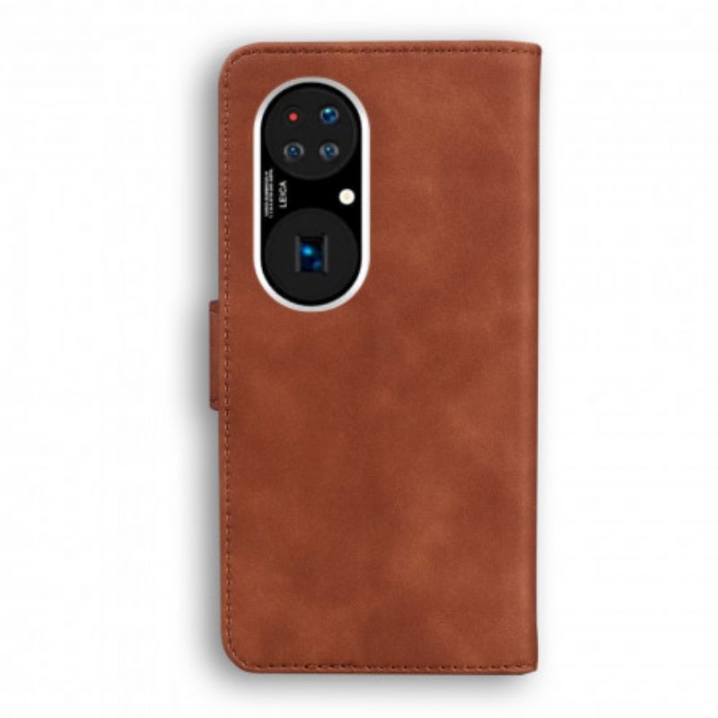 Lederhüllen Für Huawei P50 Pro Stil Leder Vintage Couture