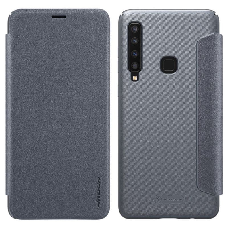 Flip Case Für Samsung Galaxy A9 Grau Nillkin