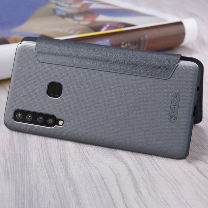 Flip Case Für Samsung Galaxy A9 Grau Nillkin