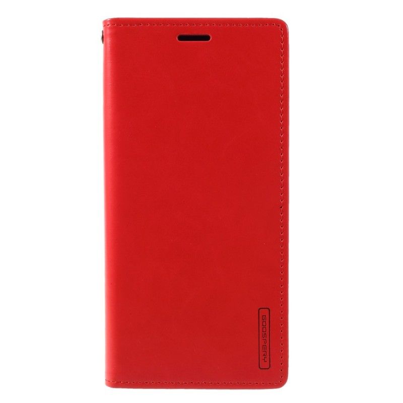 Flip Case Samsung Galaxy A9 Rot Quecksilber Mit Ledereffekt