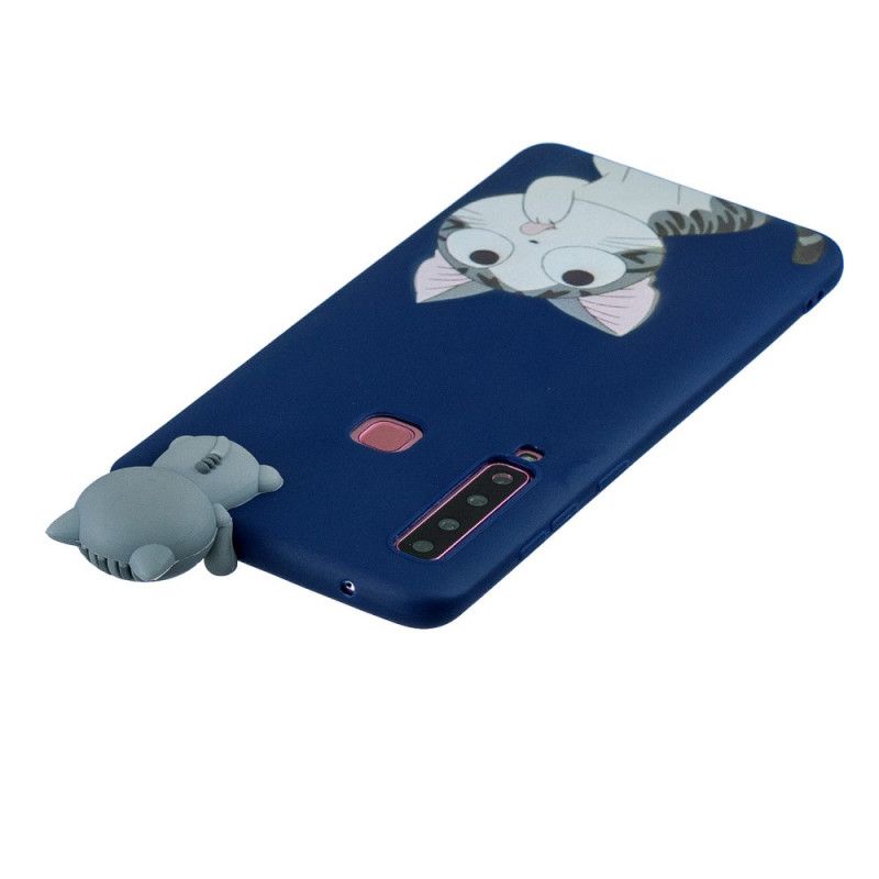 Hülle Samsung Galaxy A9 Lustige 3D-Katze