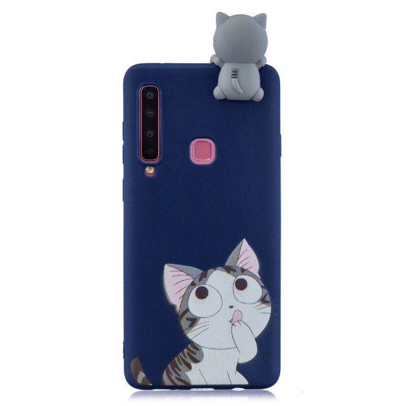 Hülle Samsung Galaxy A9 Lustige 3D-Katze