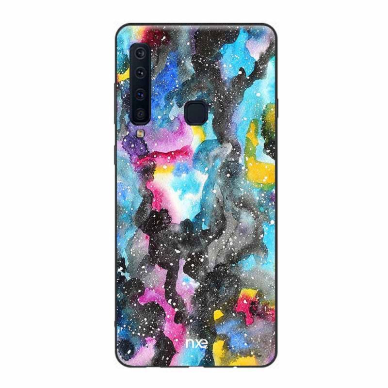 Hülle Samsung Galaxy A9 Magenta Nxe Spritzfarbe