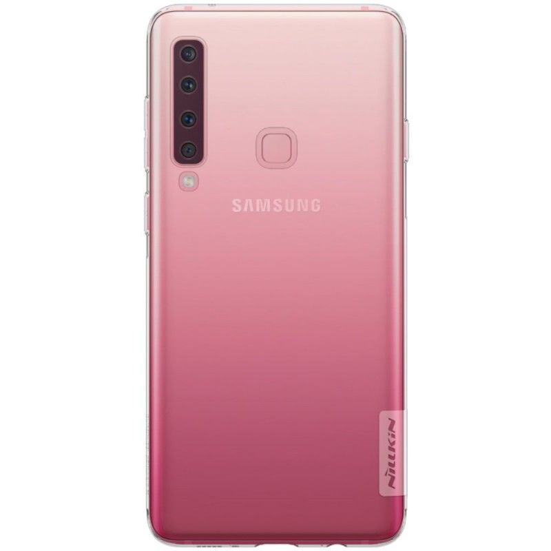 Hülle Samsung Galaxy A9 Schwarz Transparenter Nillkin
