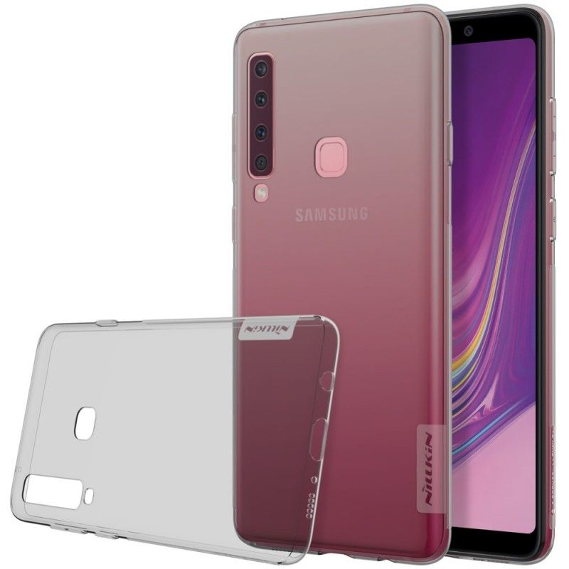 Hülle Samsung Galaxy A9 Schwarz Transparenter Nillkin