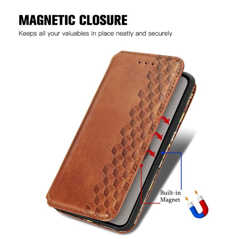 Flip Case Asus Zenfone 10 Handyhülle Wildledereffekt Mit Rand
