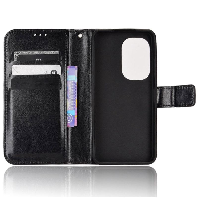 Lederhüllen Asus Zenfone 10 Handyhülle Kunstleder-lanyard