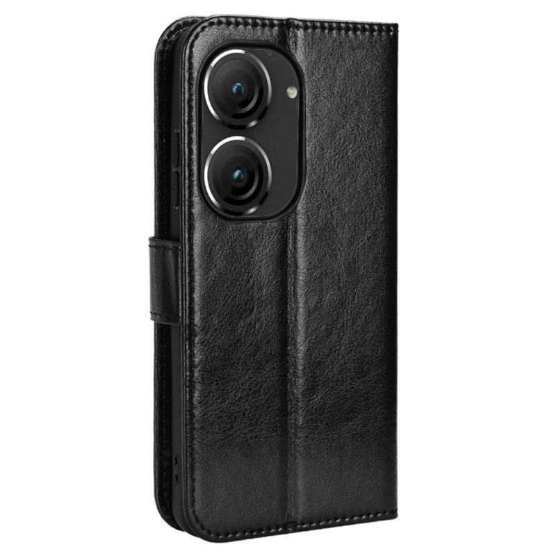Lederhüllen Asus Zenfone 10 Handyhülle Kunstleder-lanyard