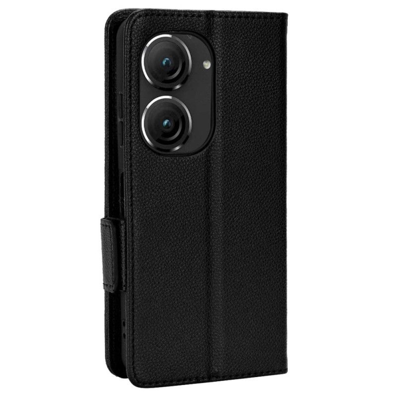Lederhüllen Asus Zenfone 10 Litschi-lederoptik