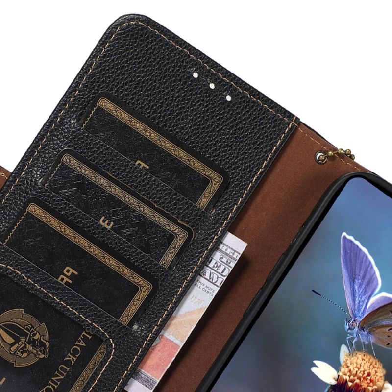 Lederhüllen Asus Zenfone 10 Rfid-blockierendes Leder (khazneh)