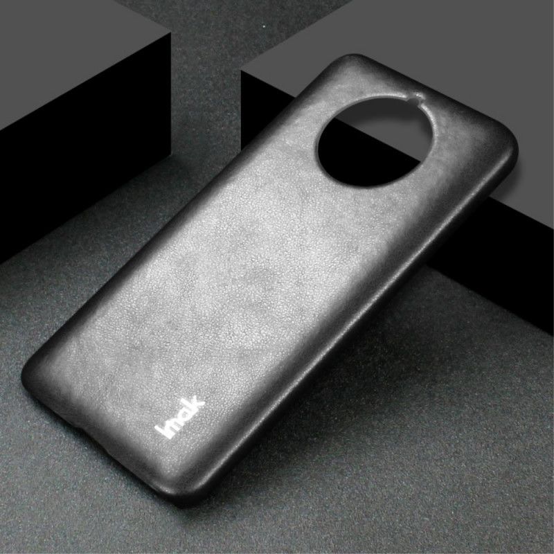 Hülle Für Nokia 9 PureView Schwarz Ledereffekt Der Imak-Serie
