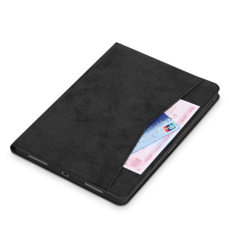 Business Case Mit Ledereffekt iPad Air 10.9" (2020) Schwarz