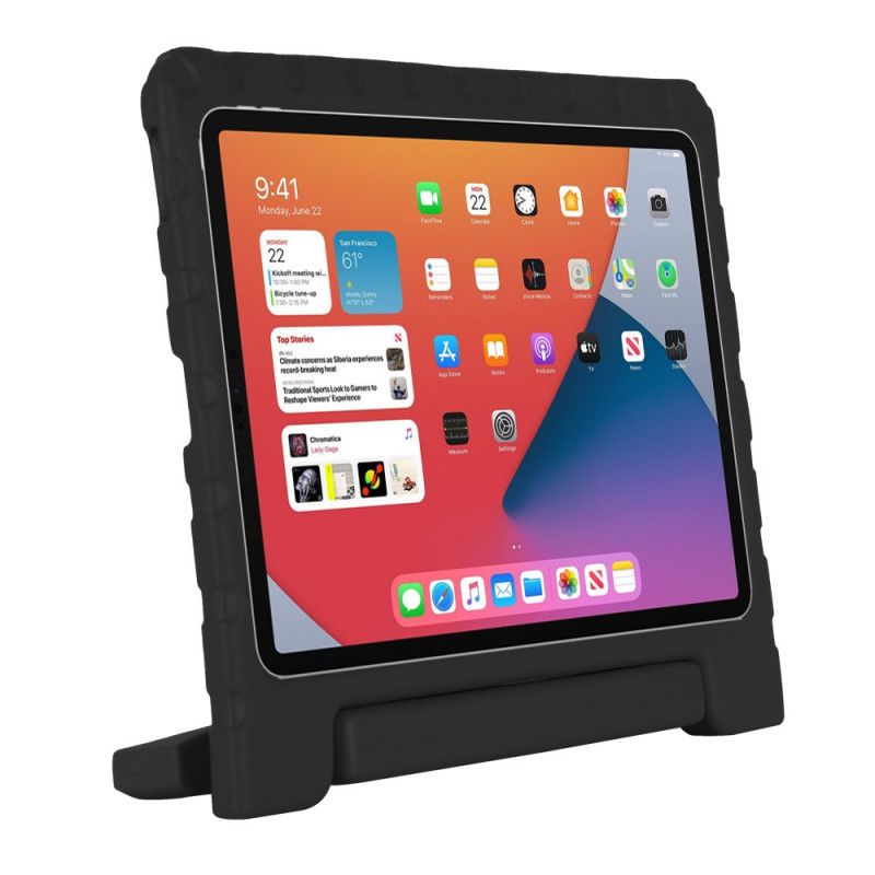 Hülle iPad Air 10.9" (2020) Schwarz Kinder Eva Schaum