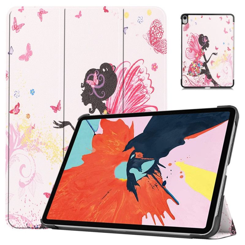 iPad Air 10.9" (2020) Blumenfee-Kunstleder