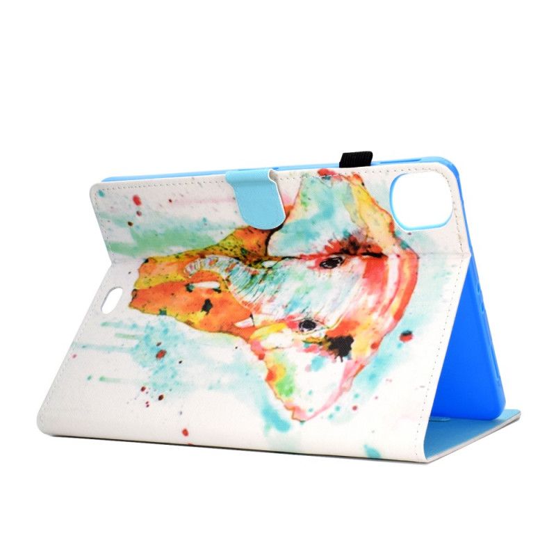 Lederhüllen iPad Air 10.9" (2020) Aquarellelefant