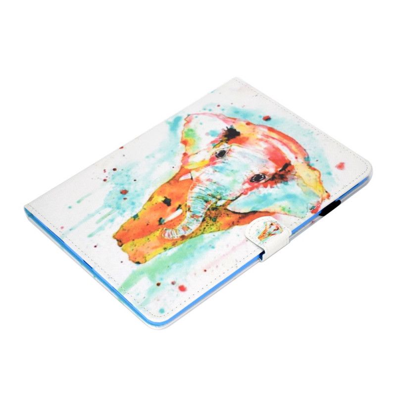 Lederhüllen iPad Air 10.9" (2020) Aquarellelefant