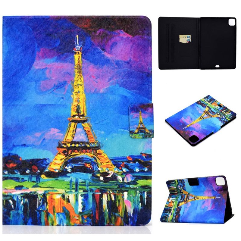 Lederhüllen iPad Air 10.9" (2020) Eiffelturm Art