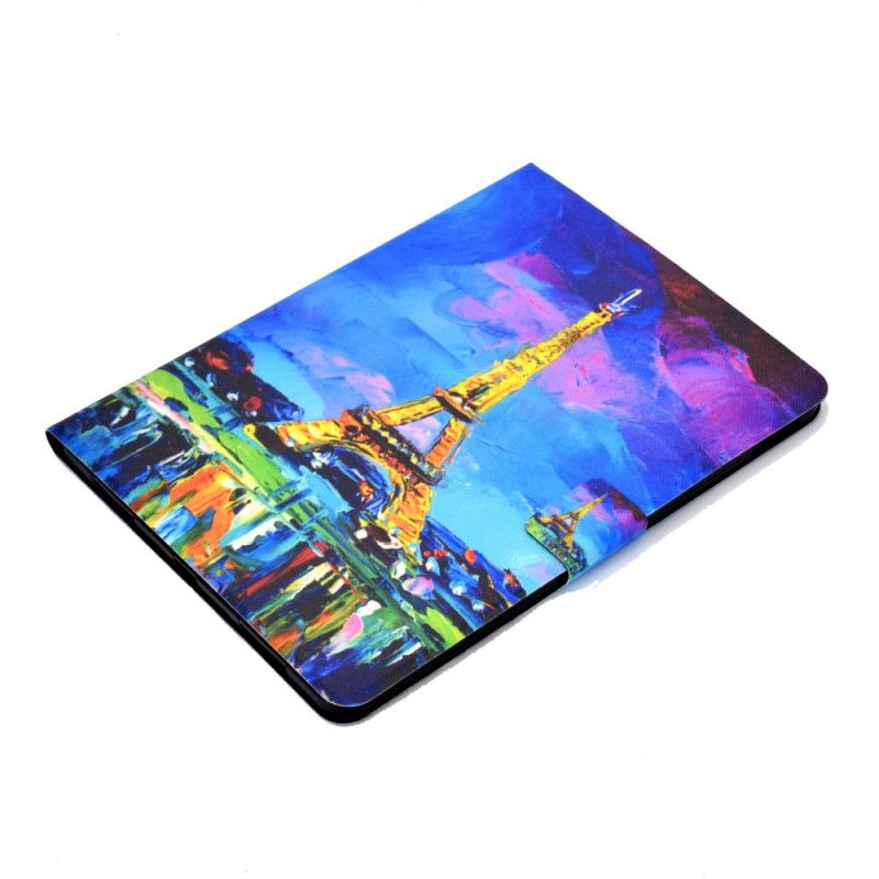 Lederhüllen iPad Air 10.9" (2020) Eiffelturm Art