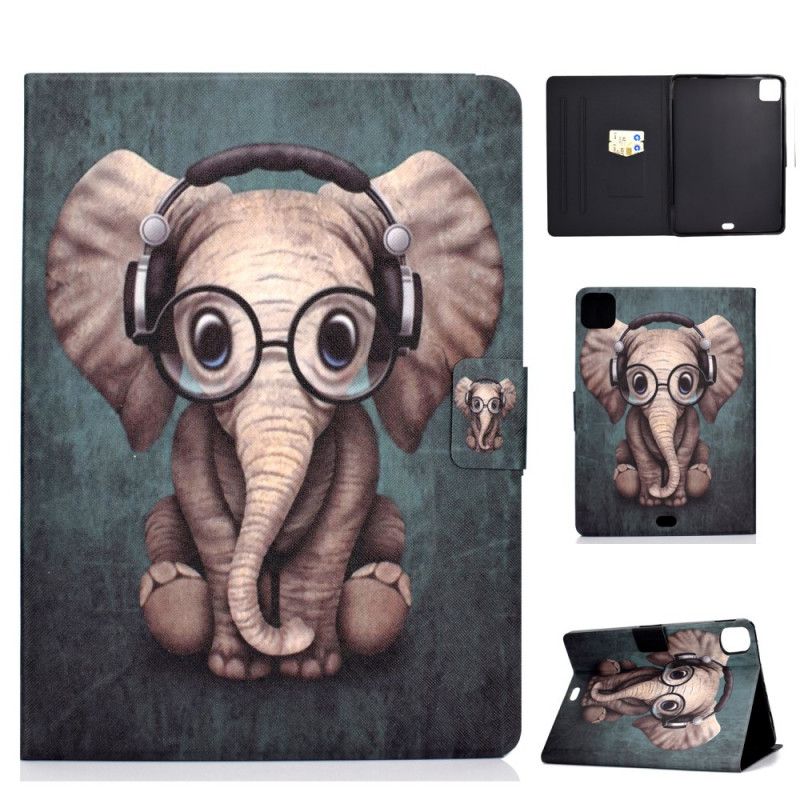 Lederhüllen iPad Air 10.9" (2020) Elefant Verbunden