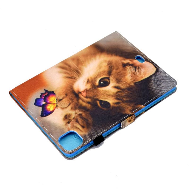 Lederhüllen iPad Air 10.9" (2020) Handyhülle Mein Kätzchen Und Schmetterling