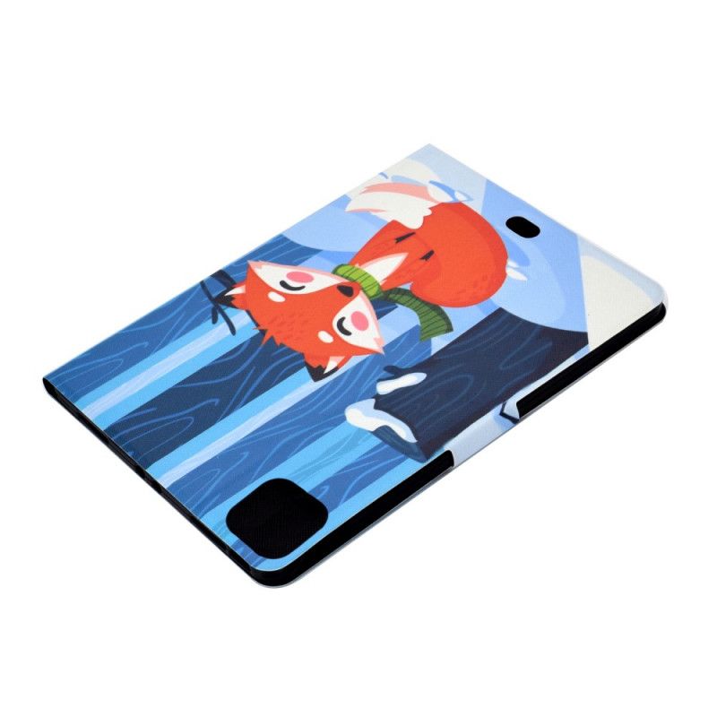 Lederhüllen iPad Air 10.9" (2020) Handyhülle Verzauberter Fuchs