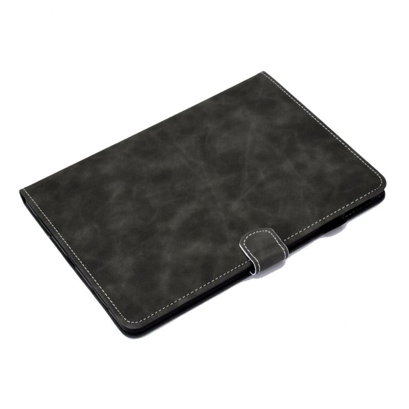 Lederhüllen iPad Air 10.9" (2020) Schwarz Vintage Kunstleder