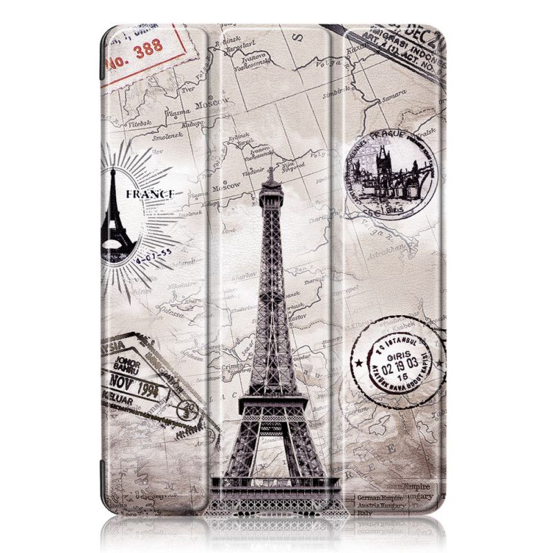 Smart Case iPad Air 10.9" (2020) Retro Eiffelturm