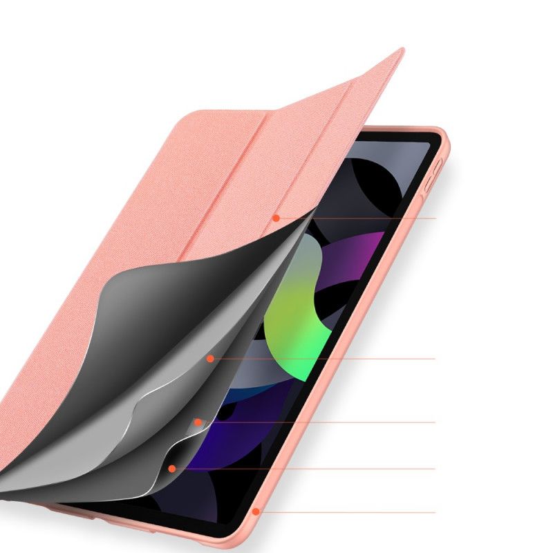 Smart Case iPad Air 10.9" (2020) Schwarz Domo Serie Dux-Ducis