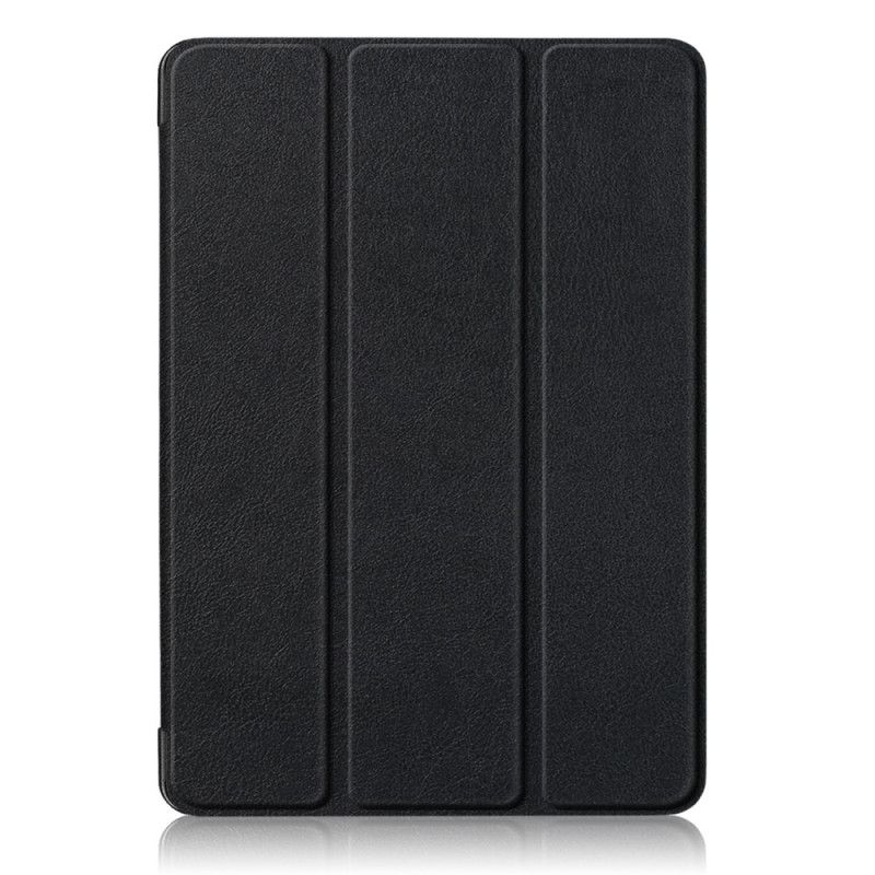 Smart Case iPad Air 10.9" (2020) Schwarz Litschi Kunstleder