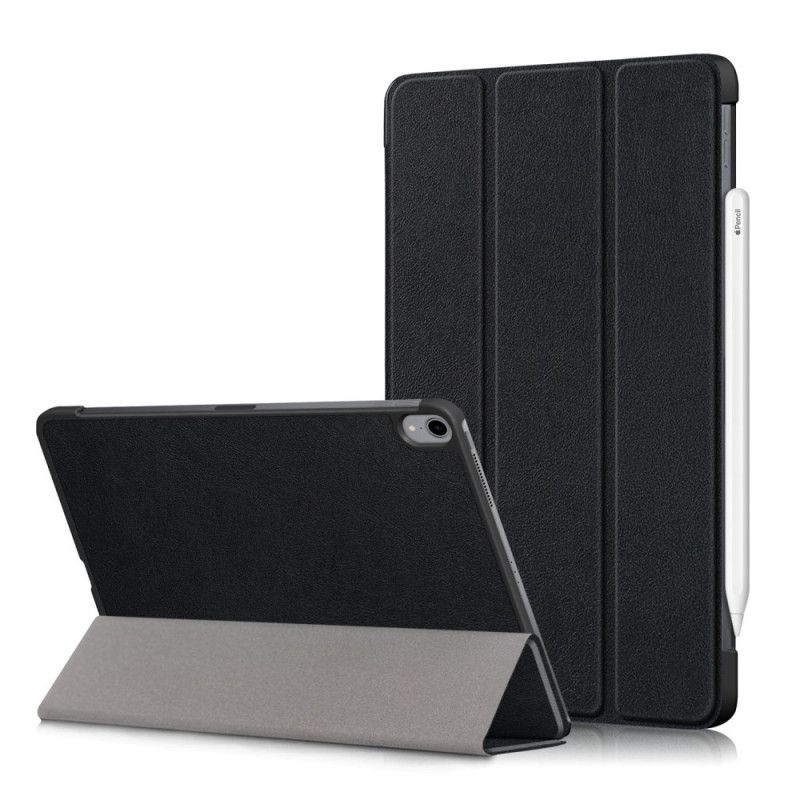 Smart Case iPad Air 10.9" (2020) Schwarz Litschi Kunstleder