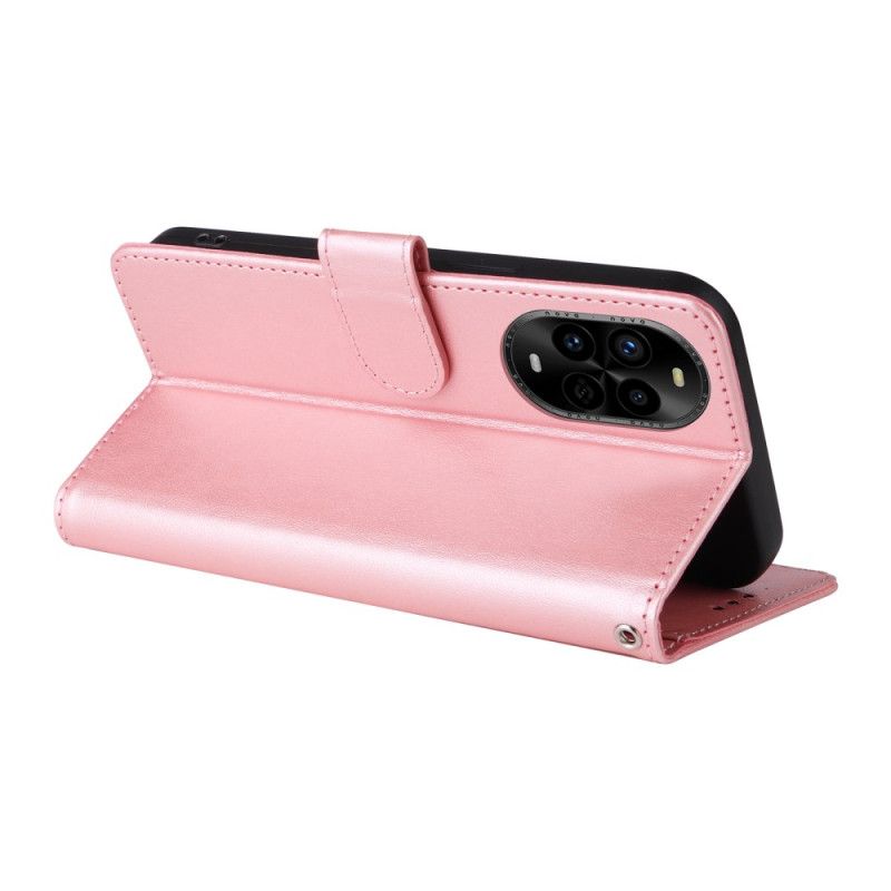 Lederhüllen Huawei Nova 13 Pro Handyhülle Blumenmuster