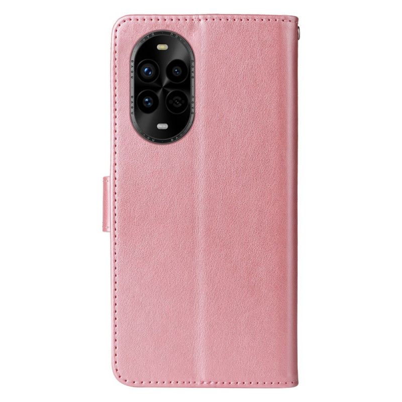 Lederhüllen Huawei Nova 13 Pro Handyhülle Blumenmuster