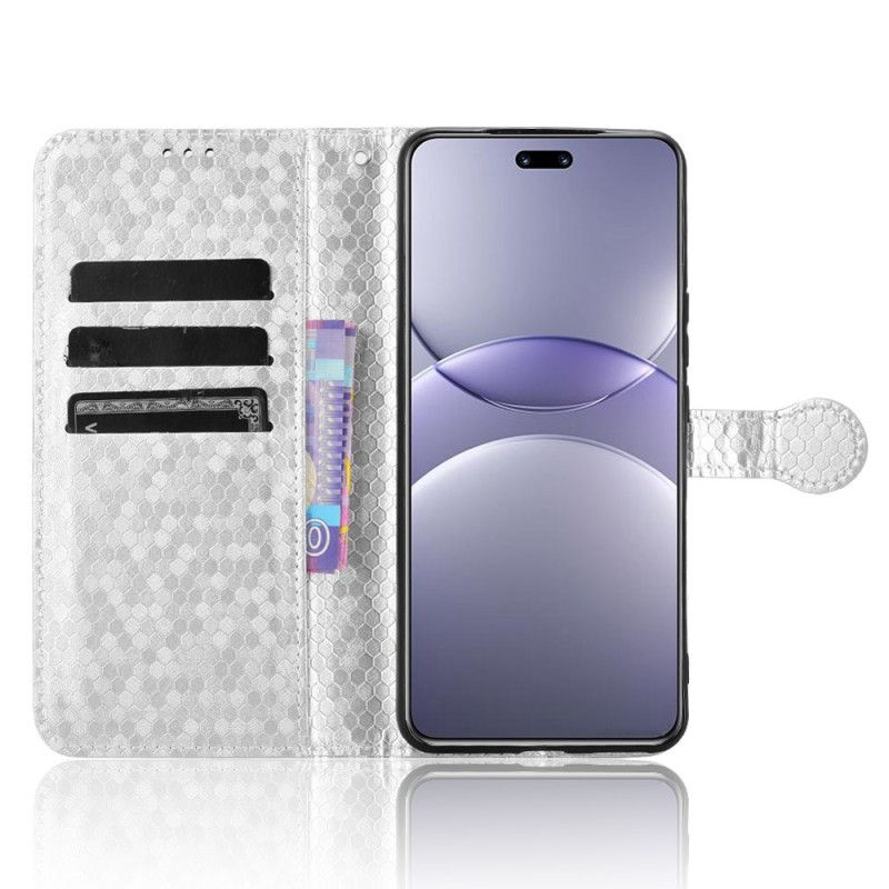 Lederhüllen Huawei Nova 13 Pro Handyhülle Glänzende Punkte