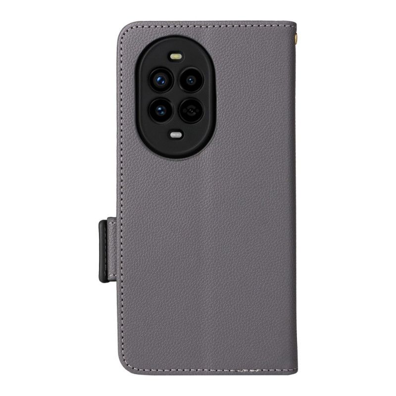 Lederhüllen Huawei Nova 13 Pro Litschi-kunstlederriemen
